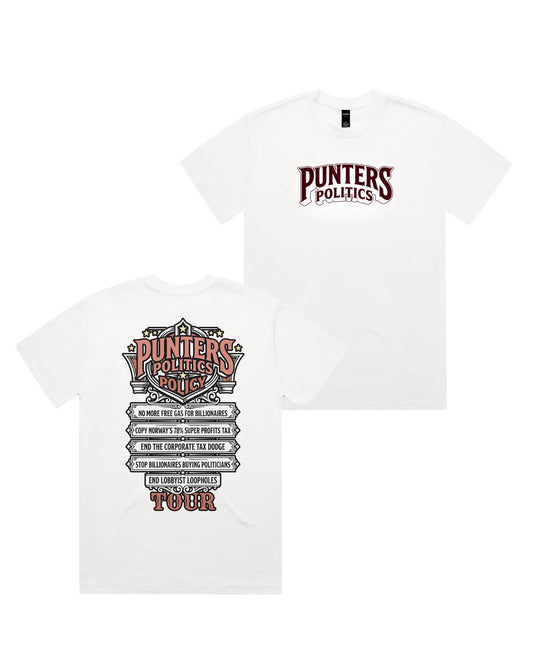 Policy Tour Tee - Mens Oversized