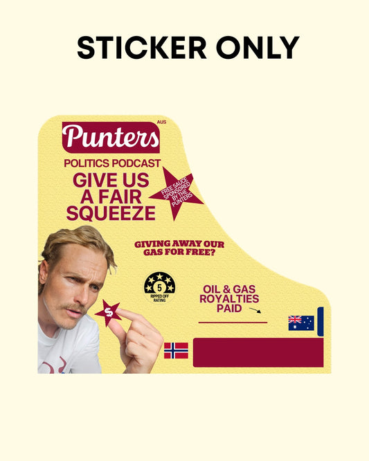 A Fair Squeeze - 2L - Sticker Only