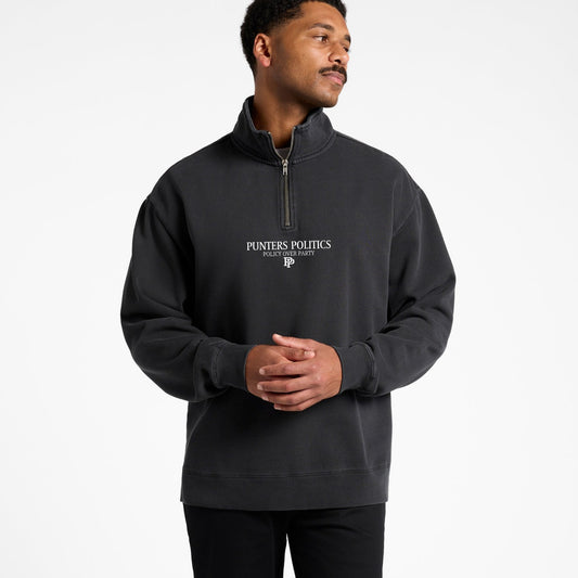 [Preorder] Punters Relaxed Half Zip Sweater